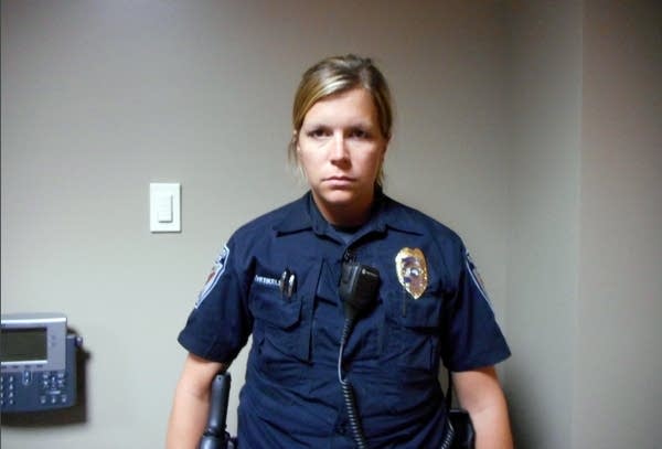 Plymouth police officer Amy Therkelsen