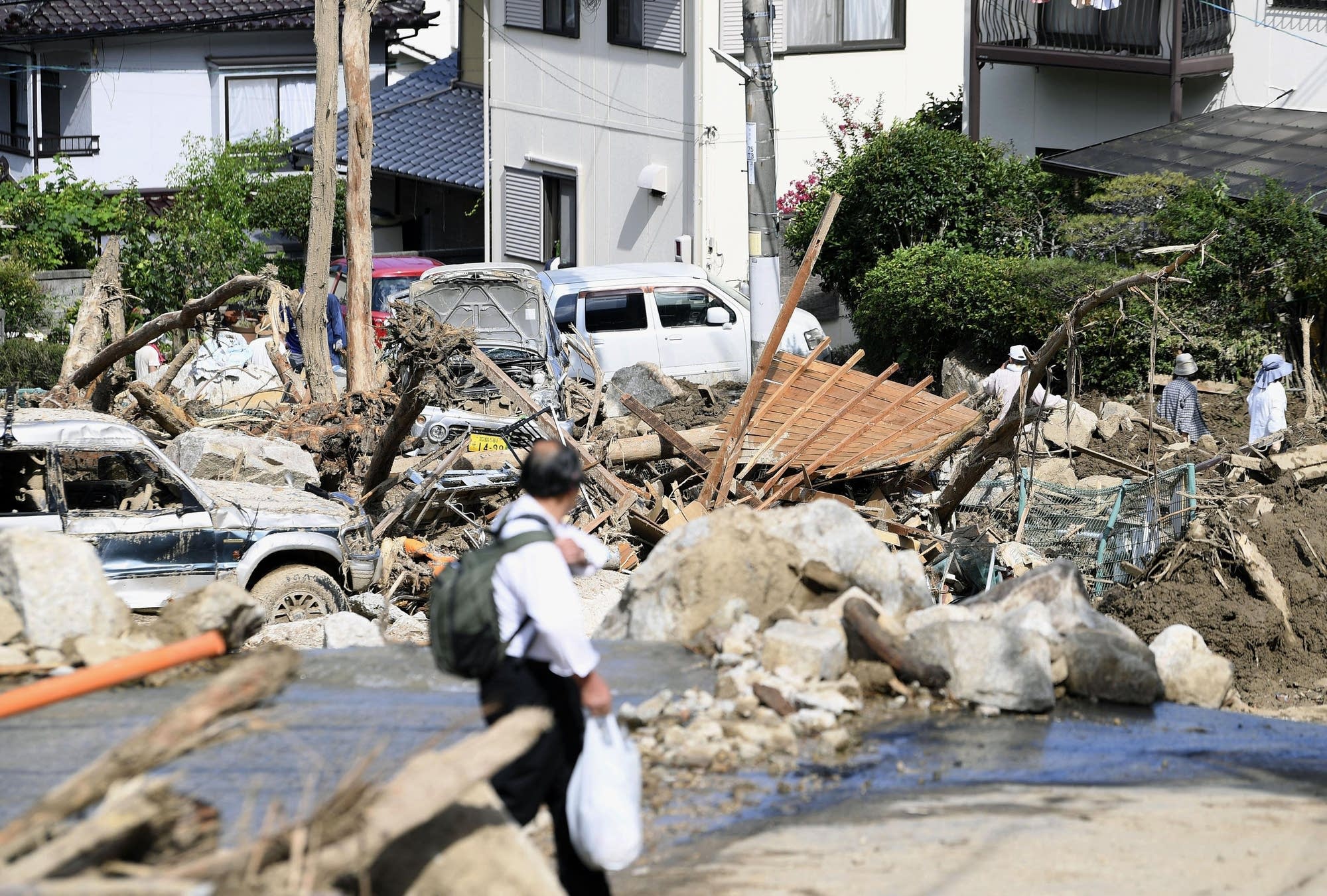 Flood in japan Flood in japan