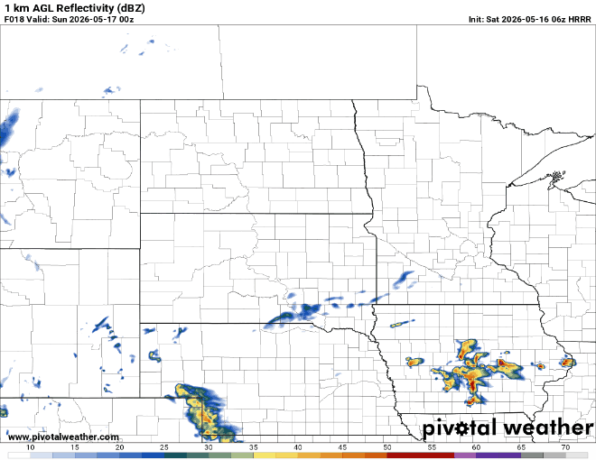 Forecast precipitation Saturday 7 p.m. to midnight Monday
