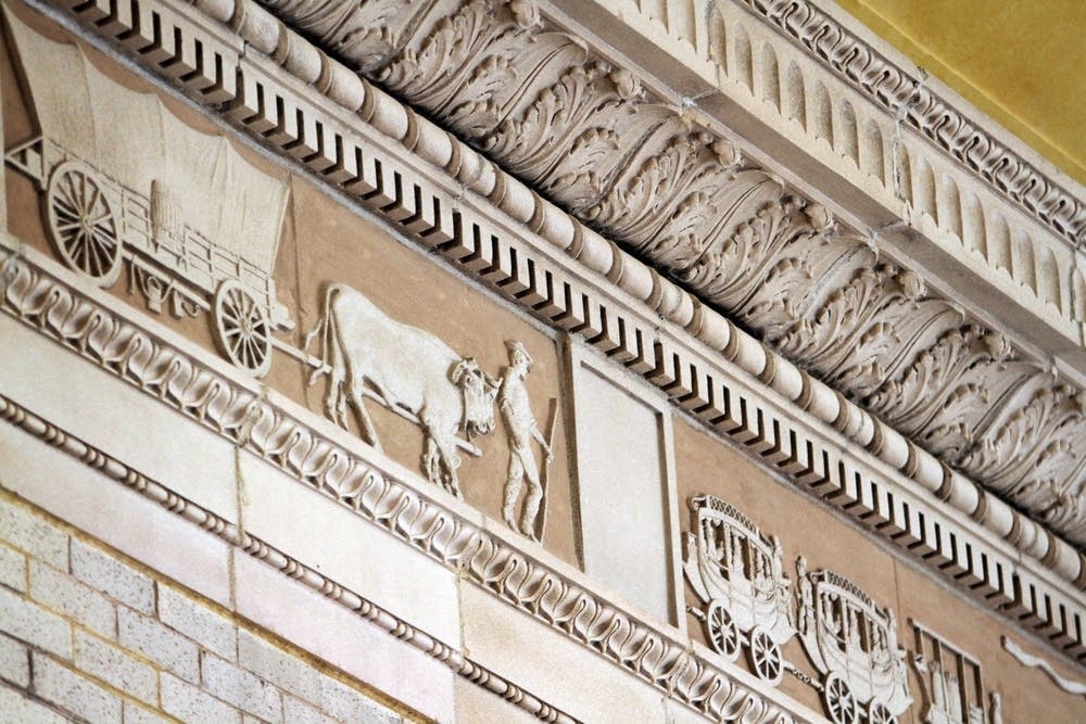 Terracotta frieze