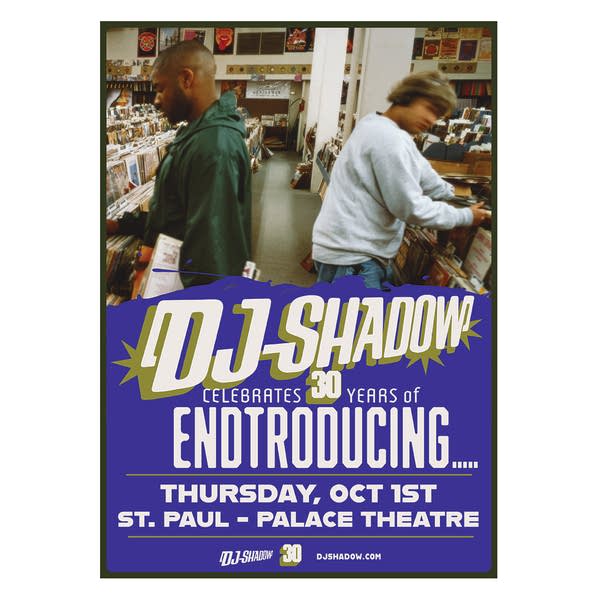 DJ Shadow 2026 Tour Admat