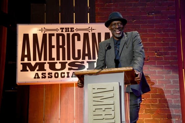 Keb Mo onstage at the 2018 Americana Honors and Awards