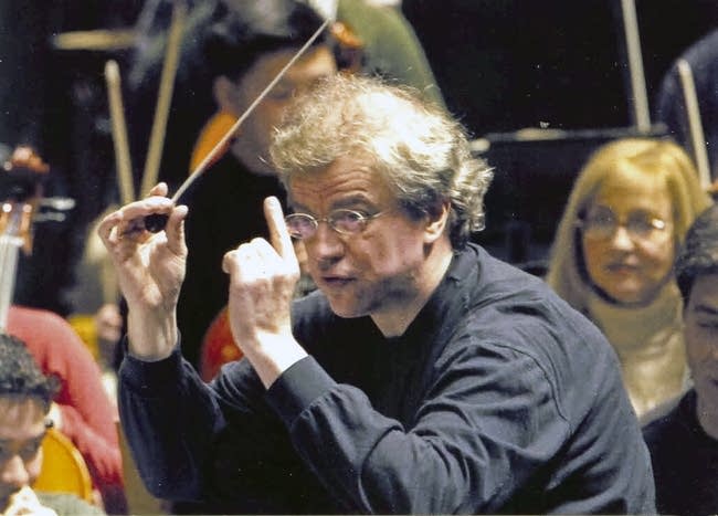 Vanska in rehearsal
