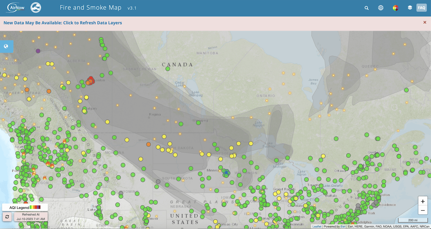 smoke map