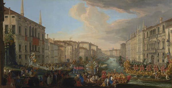 "Regatta on the Grand Canal in Honor of Frederick IV, King of Denmark"