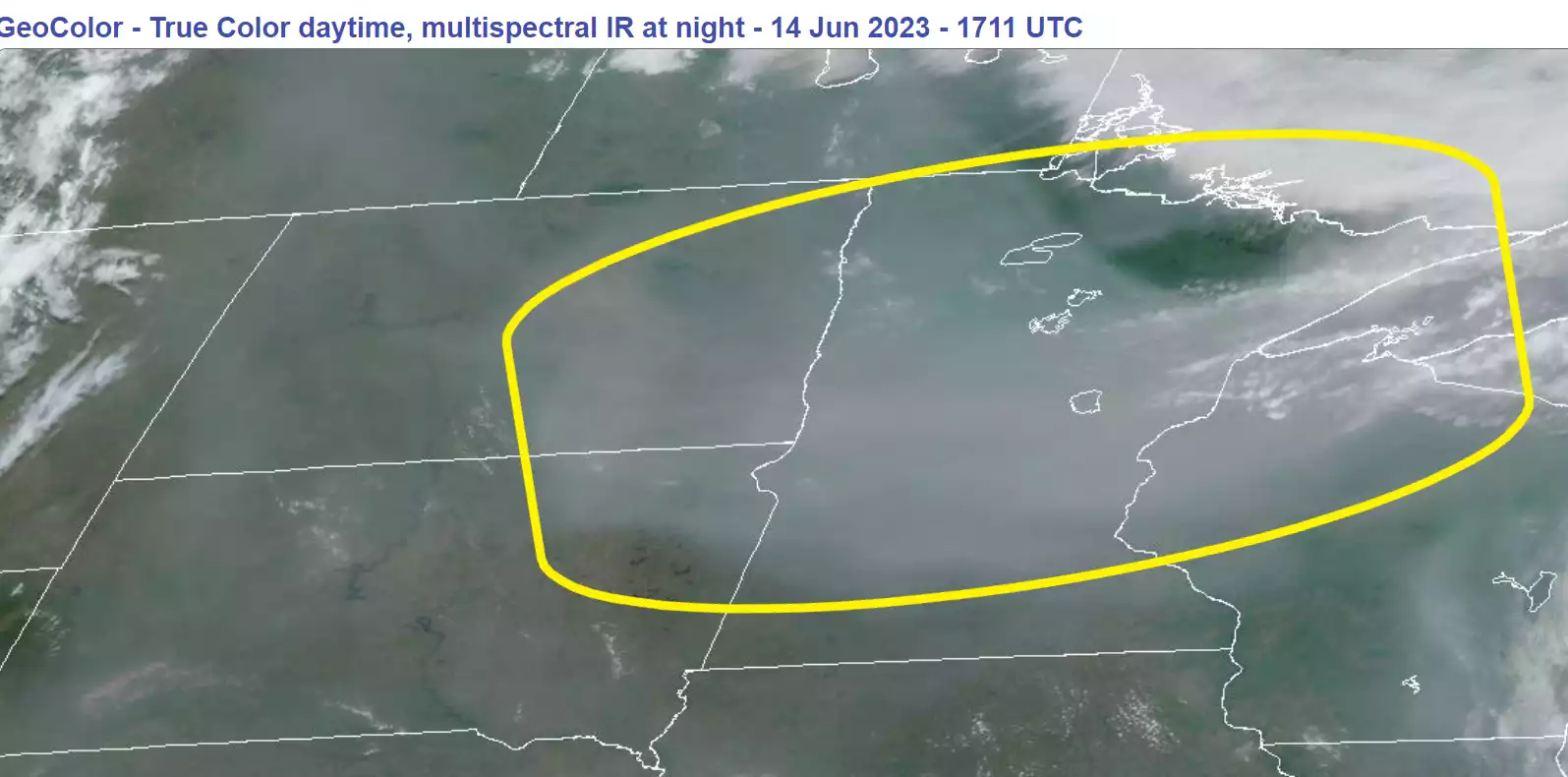 Thick wildfire smoke plume brings unhealthy air quality to Minnesota - Vimarsana News