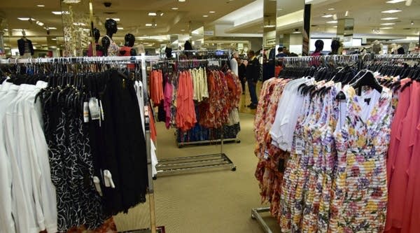 A look inside a Macy's department store.