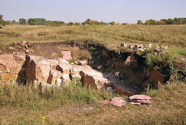 Quarry pit