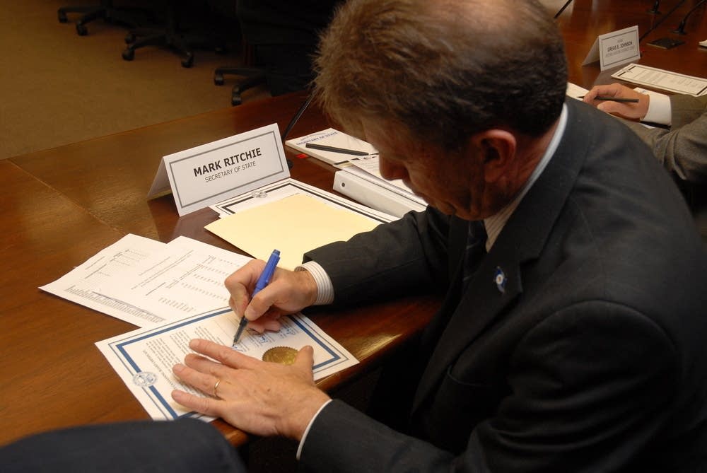 Ritchie certifies election
