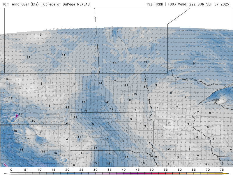 Seasonal shift with 70s returning to the forecast