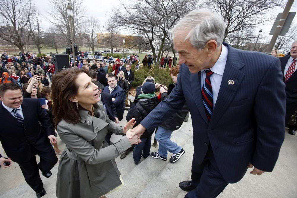 Michele Bachmann, Ron Paul