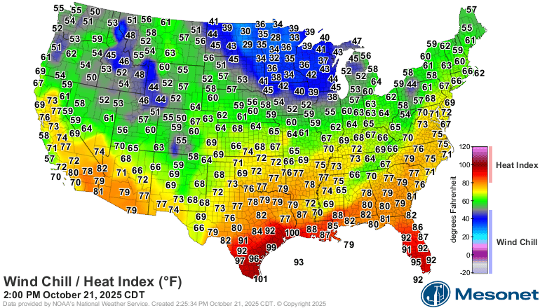 Instant November: Blustery Tuesday gives way to frosty and freezing mornings this week