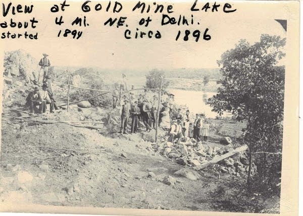 gold mine lake