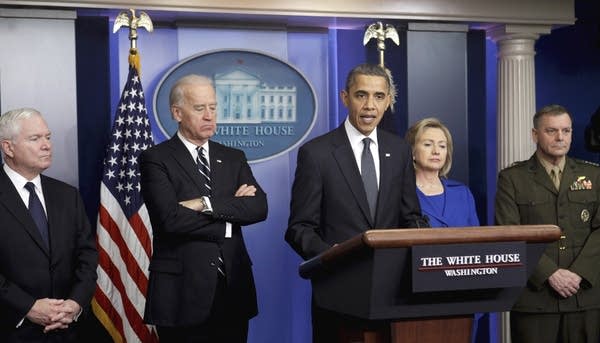Barack Obama, Robert Gates, Hillary Rodham Clinton