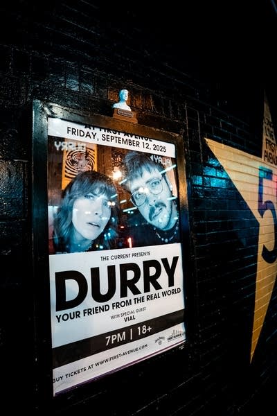 Flyer outside of First Avenue
