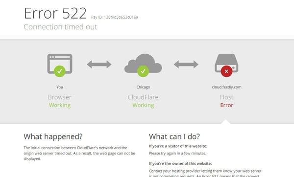 Newsreader site under attack by hackers seeking ransom