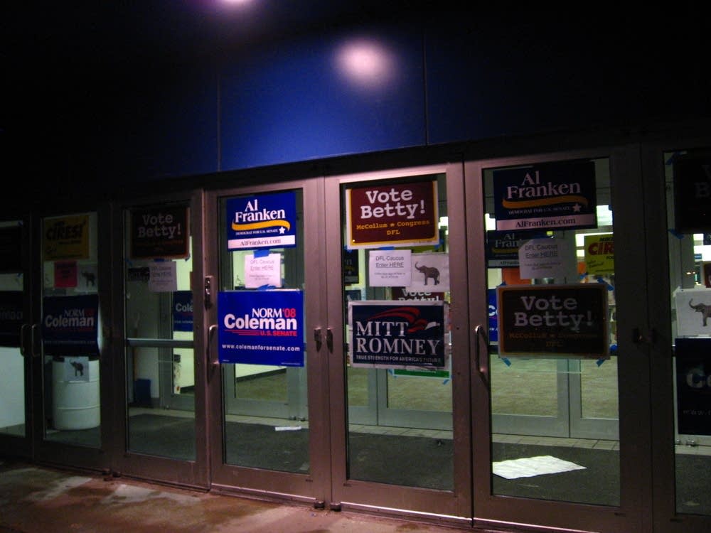 Candidate signs