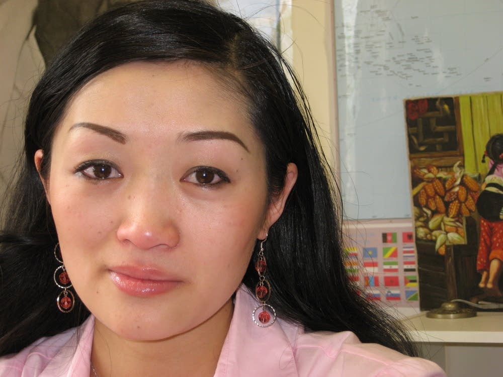 Worried about her family in China