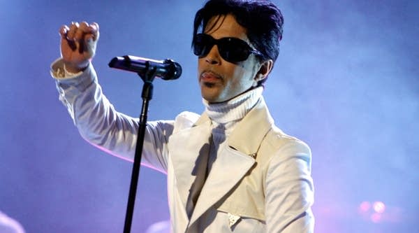Singer Prince performs onstage during the 2007 NCLR ALMA Awards held at the Pasadena Civic Auditorium in Pasadena, California