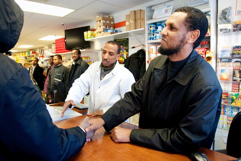 Seward Market and Halal Meat owner Faysal Warfa