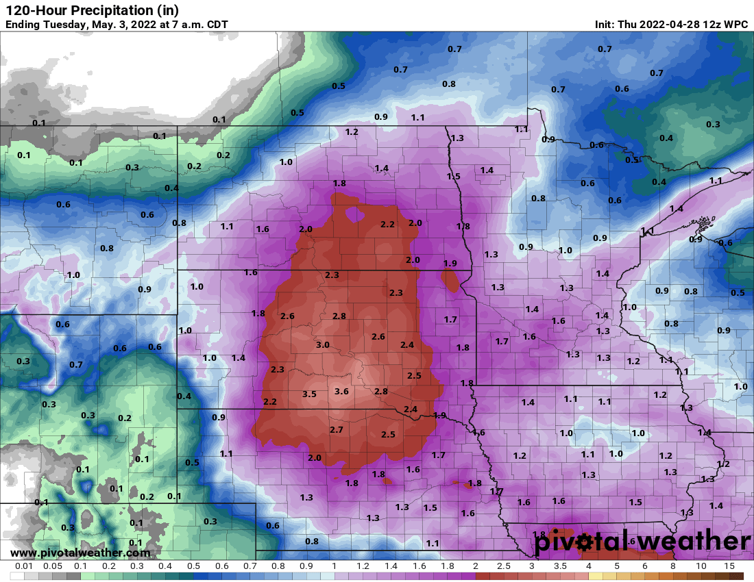 QPF WKND