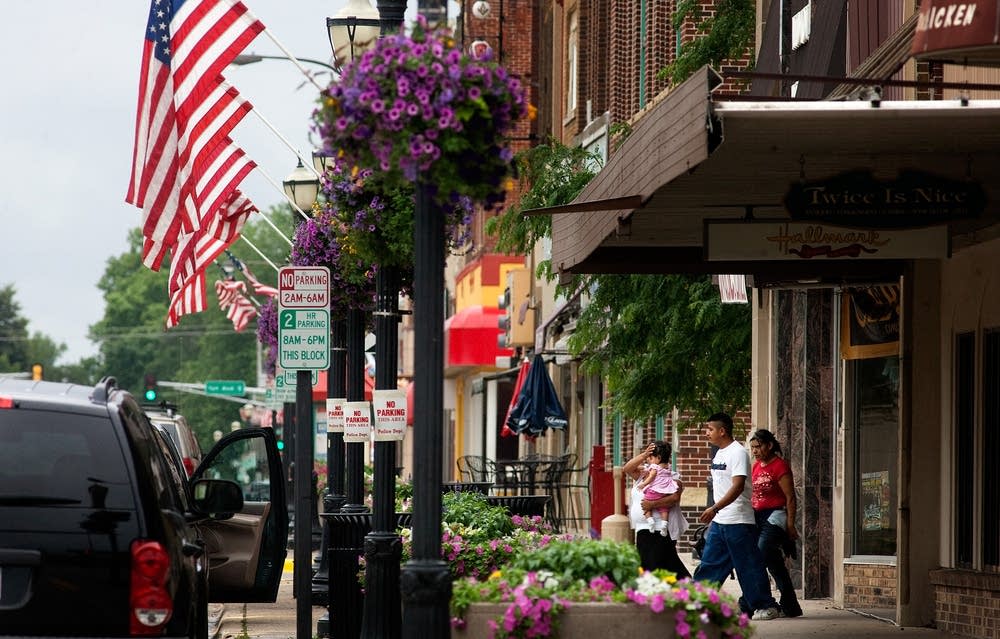 Main Street on July 4th