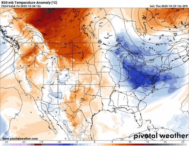 Warmer air for the weekend with some rain chances ahead 