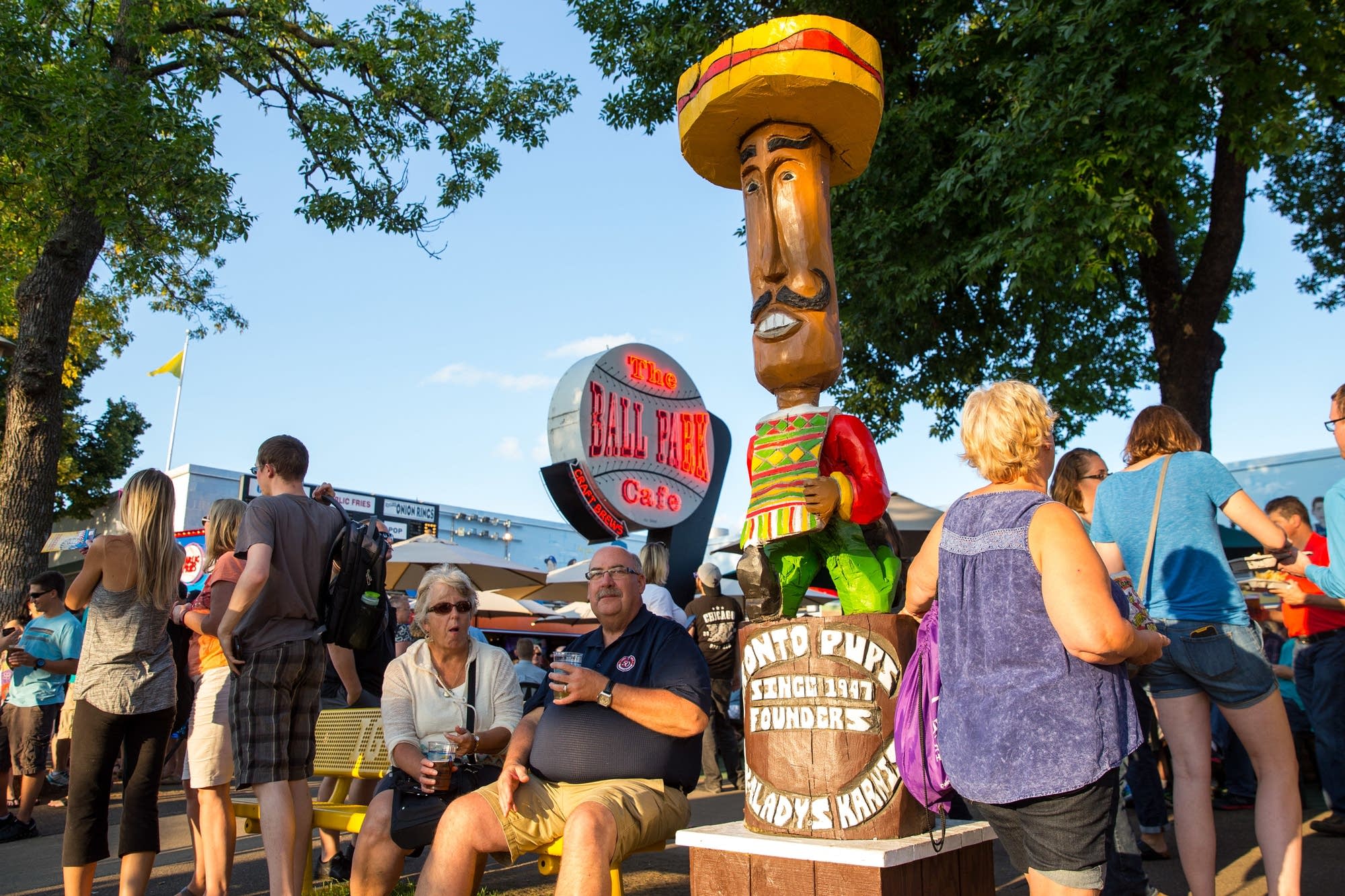 Photos As afternoon fades to evening, the State Fair glows Minnesota