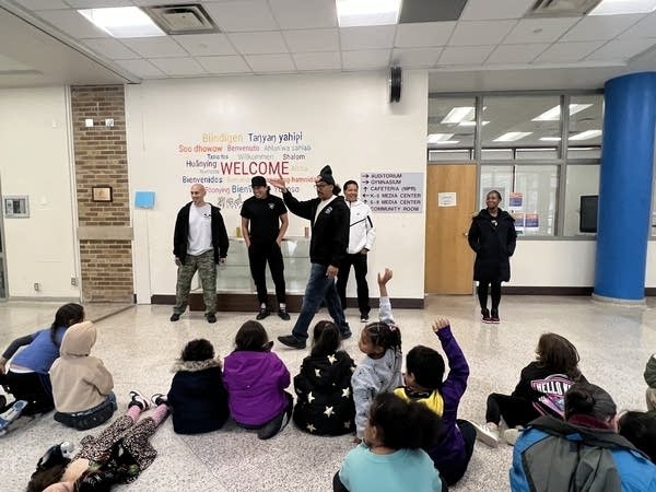 Firefighter giving demonstration2