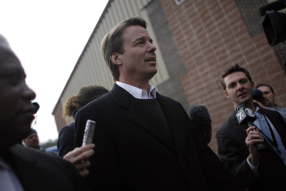 Edwards on the campaign trail