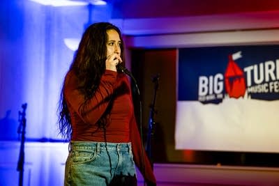 band performing on stage