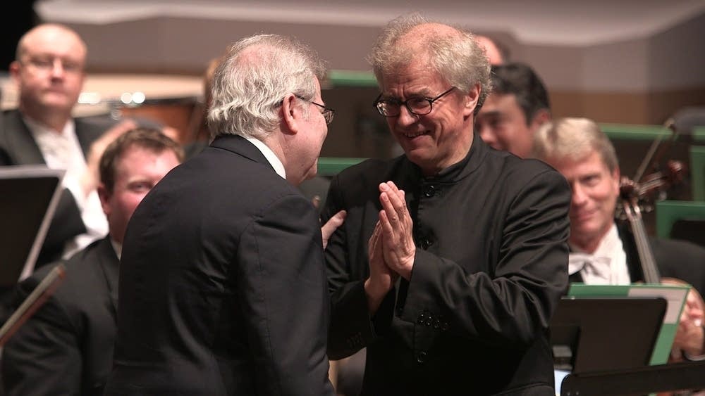 Emanuel Ax and Osmo Vanska