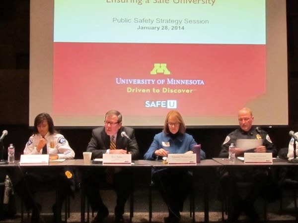 How will light rail affect University of Minnesota campus safety?