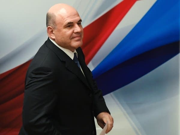 Mikhail Mishustin in between meetings about his candidacy for Prime Minister of Russia. (Photo by Kirill KUDRYAVTSEV / AFP) (Photo by KIRILL KUDRYAVTSEV/AFP via Getty Images)