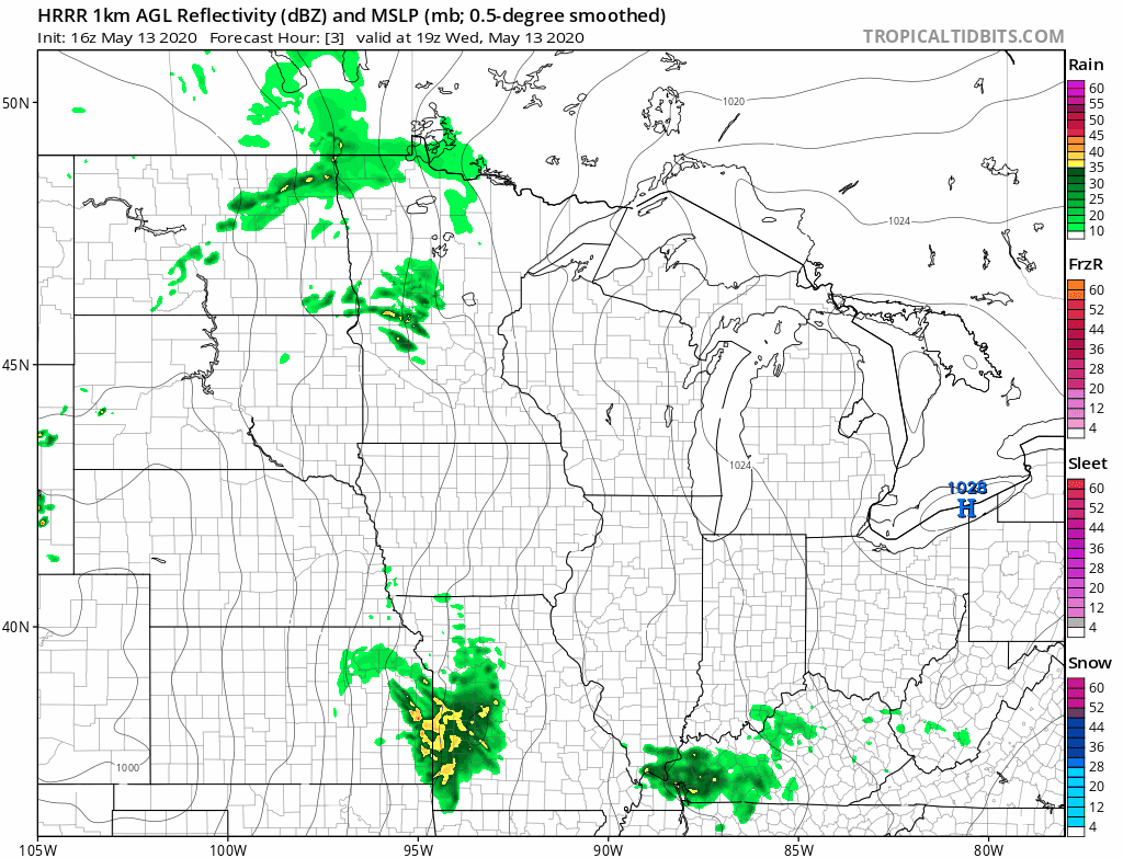 Shower update: Wider coverage across northern Minnesota