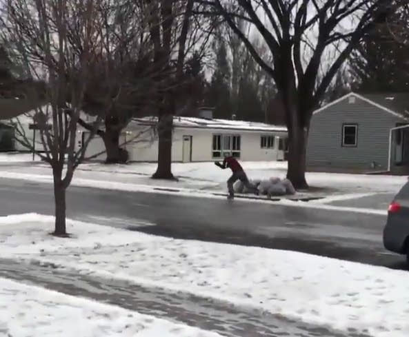 In Moorhead, an ice storm is an opportunity