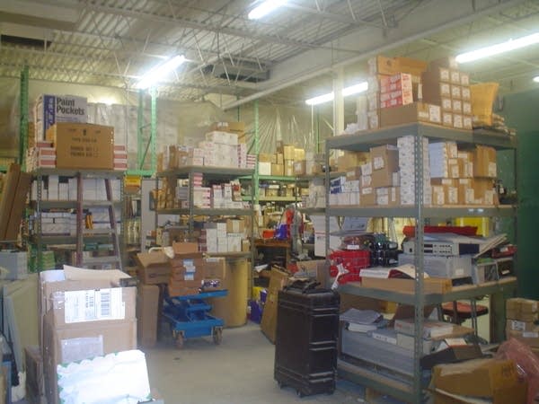 Warehouse owned by Chris Carlson