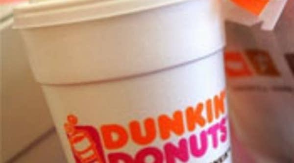 Dunkin' Donuts coffee