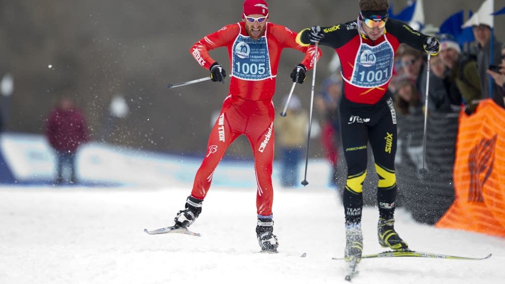 Warm temps, lack of snow alters course of Loppet MPR News