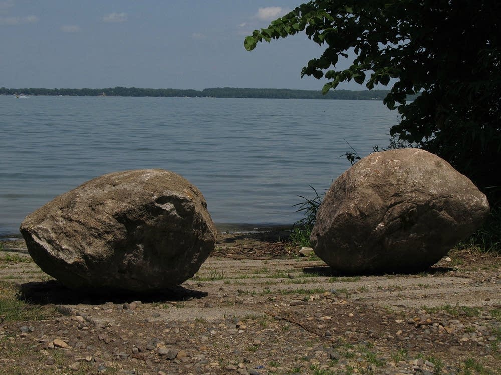 Lake access blocked