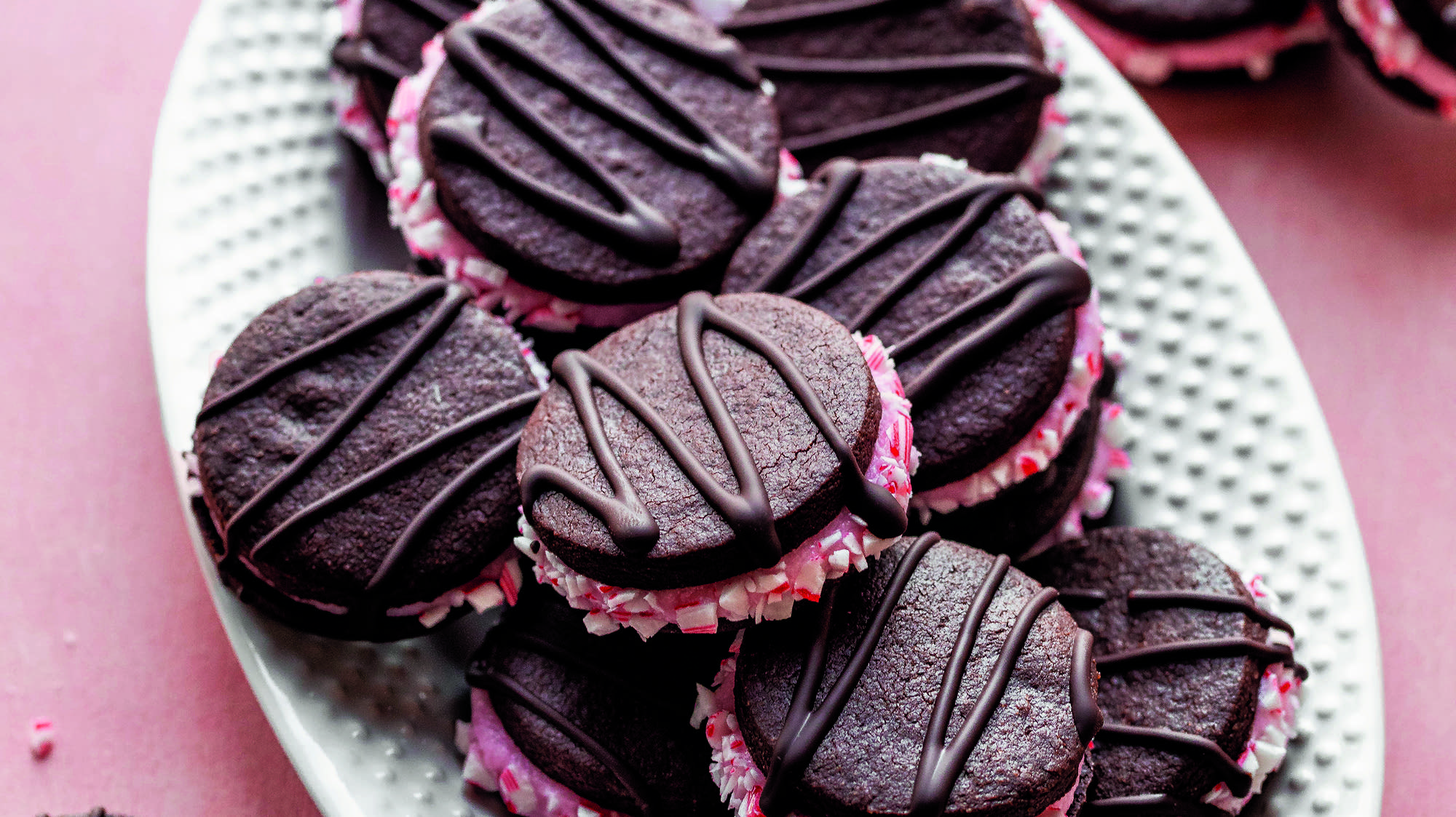 WNK_Chocolate Peppermint Sandwich Cookies from Sally's Baking 101