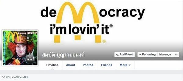 McDonald’s taking no sides when democracy is at stake