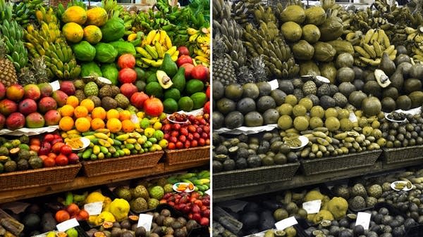 Colorblindness simulation