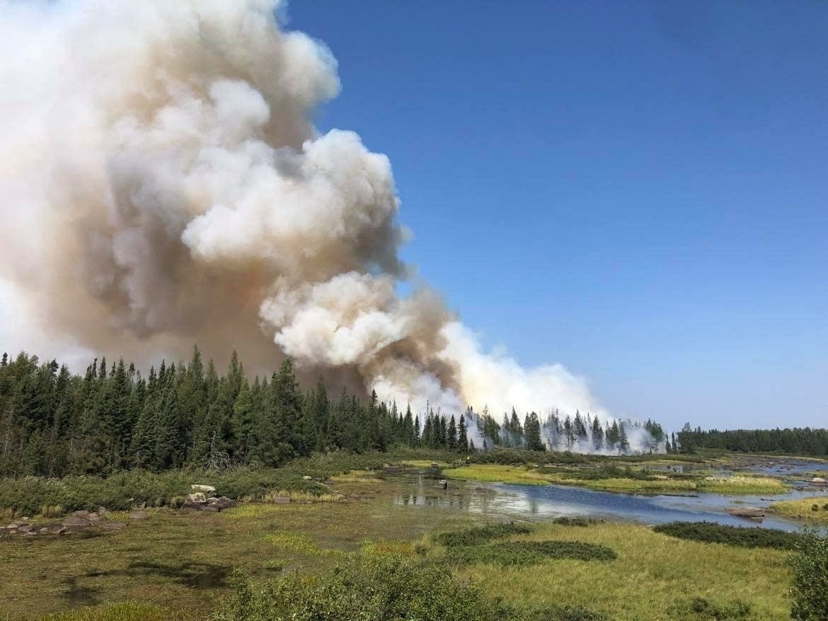 Crews working to assess damage from Greenwood Fire that moved like a