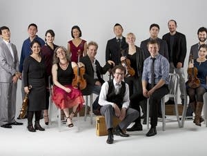 Members of the Boston-based string ensemble, A Far Cry.