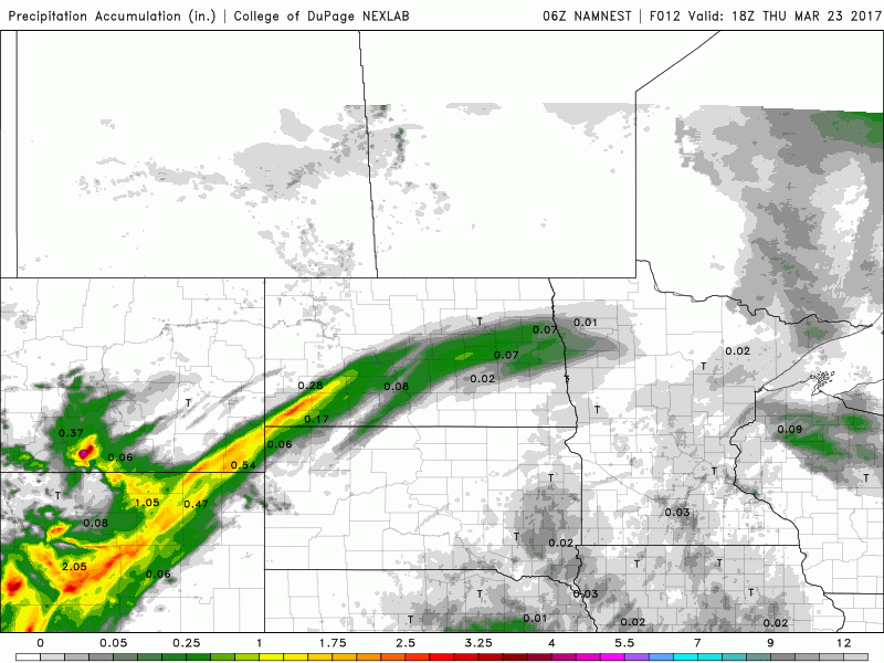 Periods of rain this afternoon through Friday