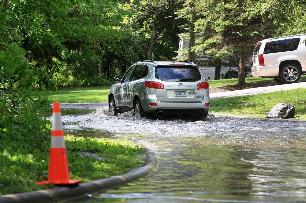 Flooded Grays Bay