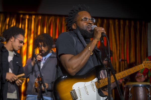 Obi Original & The Black Atlantics performed at the first night of Carbon Sound’s Sunday night residency at Berlin in Minneapolis on Jan. 5, 2025.