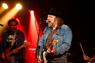 band performing on stage