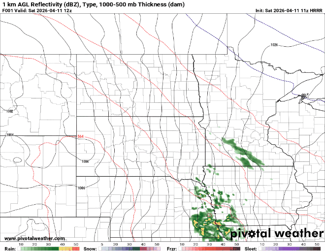 Forecast precipitation Saturday 7 a.m. to 3 a.m.